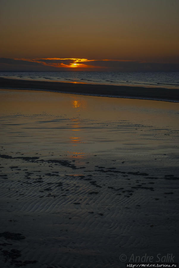 Закат в Юрмале Юрмала, Латвия