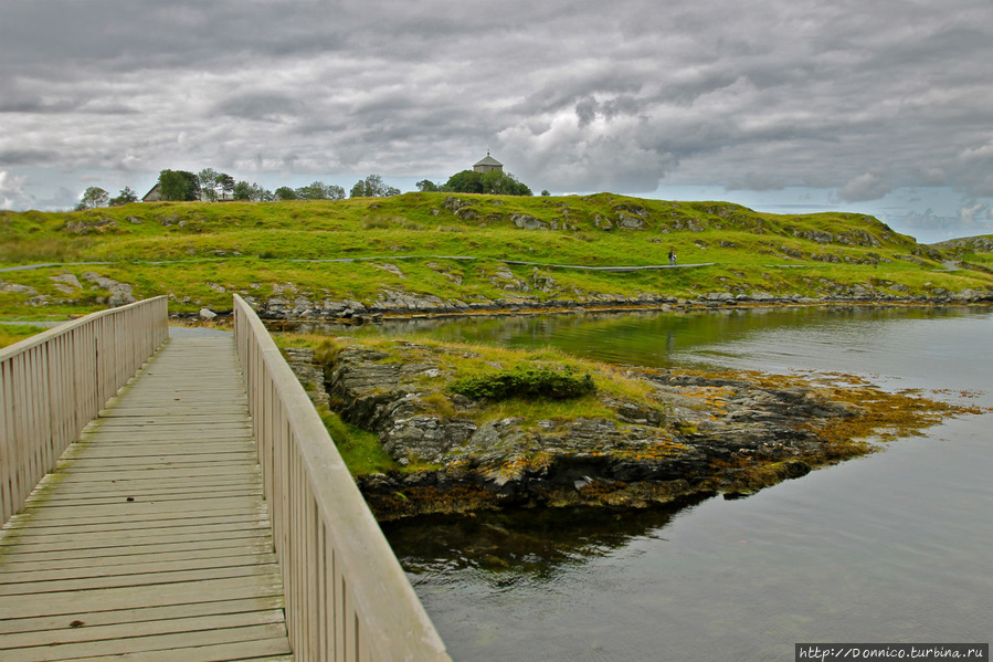 Деревня викингов на острове Буккоя Авалдснес, Норвегия