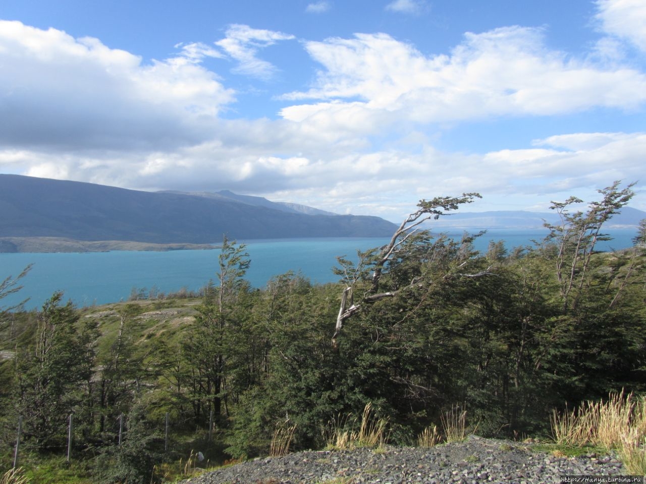 Озеро  ЭльТоро Национальный парк Торрес-дель-Пайне, Чили