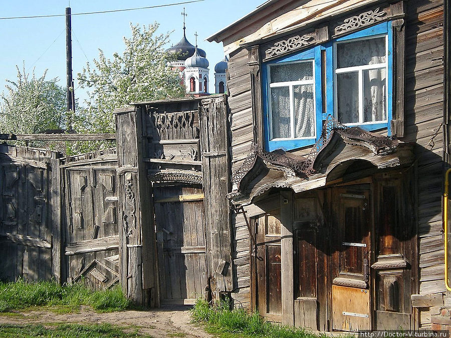 Кошки, козы и деревянные кружева Козьмодемьянск, Россия