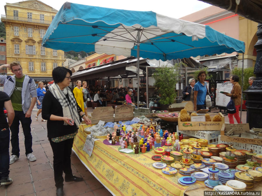 Рынок Кур Салейа в Ницце Ницца, Франция