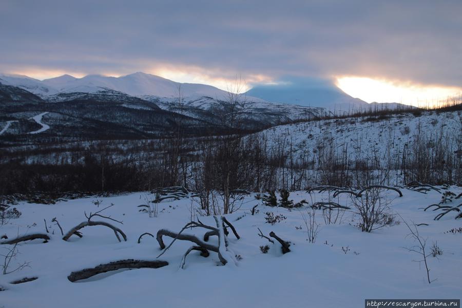 Избушка оленеводов и охотничьи лыжи Быстринский Природный Парк, Россия