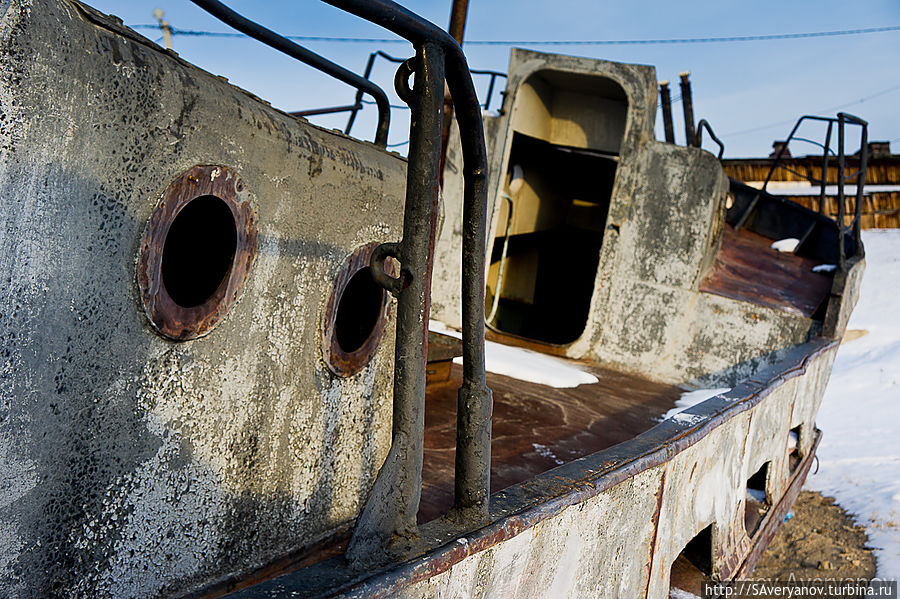 Посёлок Хужир на острове Ольхон