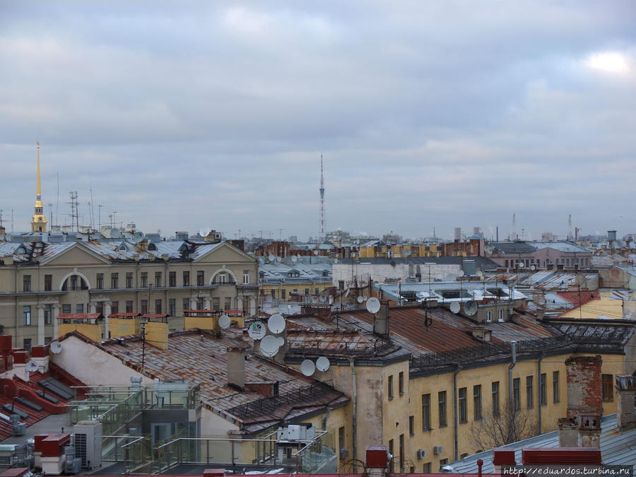 Знаменитые крыши Санкт-Петербурга Санкт-Петербург, Россия