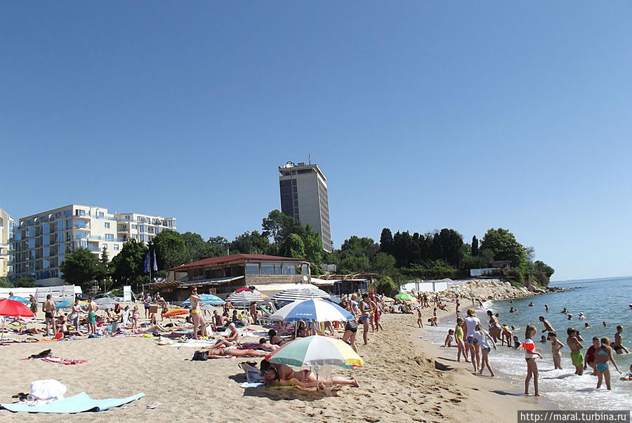 Как видите — это не мираж, а восхитительный пляж Золотые Пески, Болгария