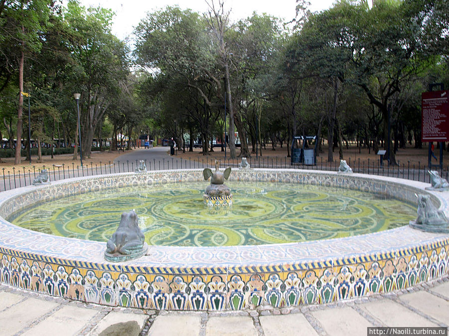 Лесопарк Чапультепек Мехико, Мексика