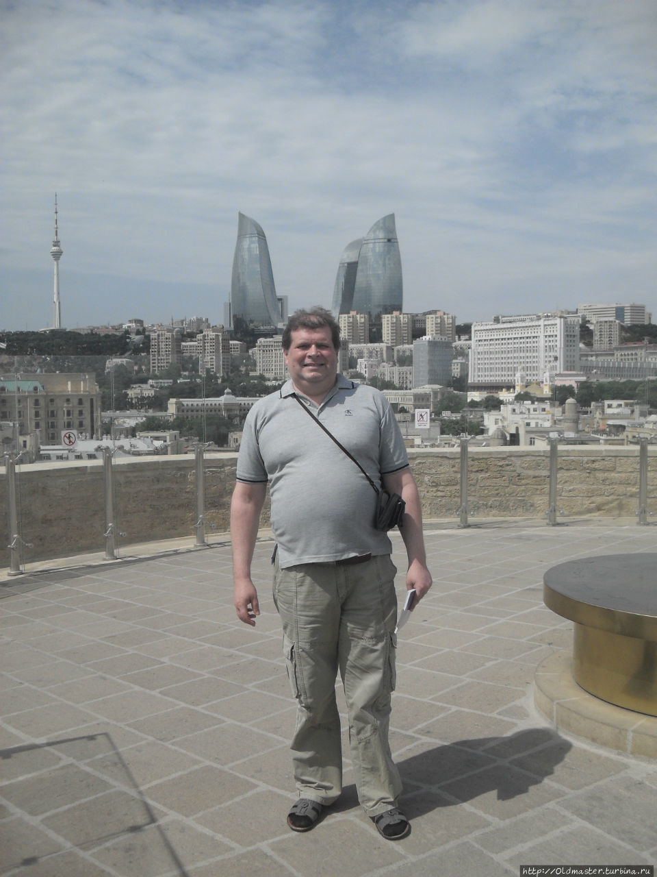 На Девичьей башне Баку, Азербайджан