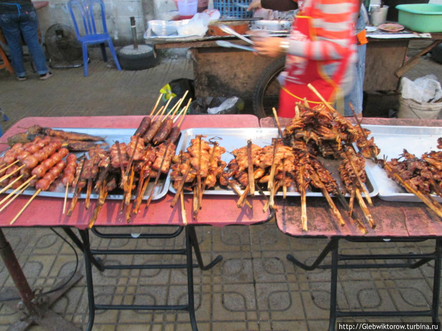 Evening Food Нонг-Кхай, Таиланд