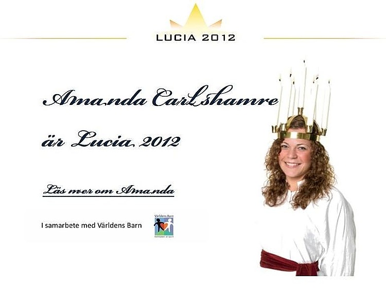 Lucia — 2012:
Amanda Car