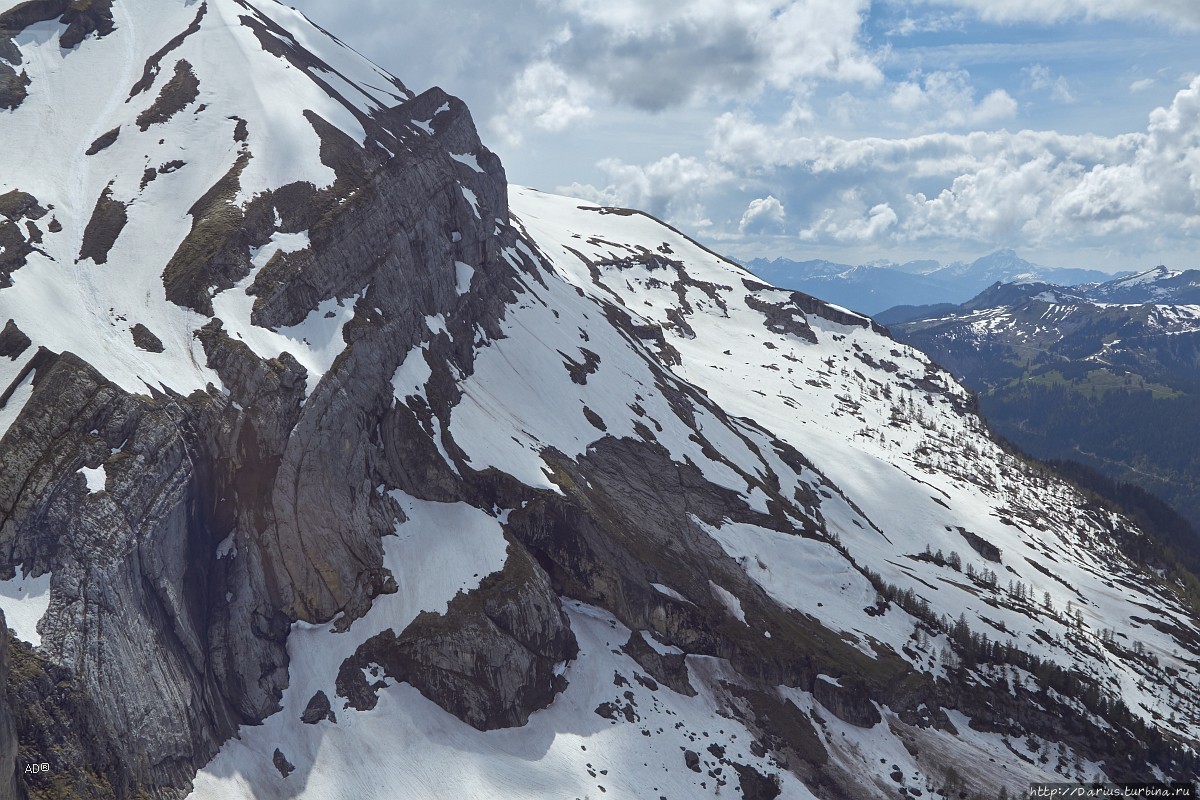 Женева — Се Руж (Peak Walk — Прогулка по пикам) — спуск Женева, Швейцария