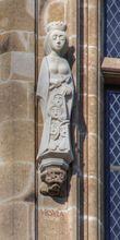 Скульптура Святой Урсулы на Ратуше (из Интернета)
