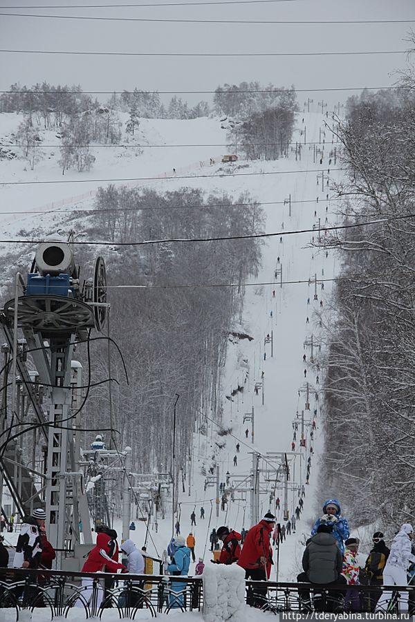 Но подъемники только бугельные и один кресельный