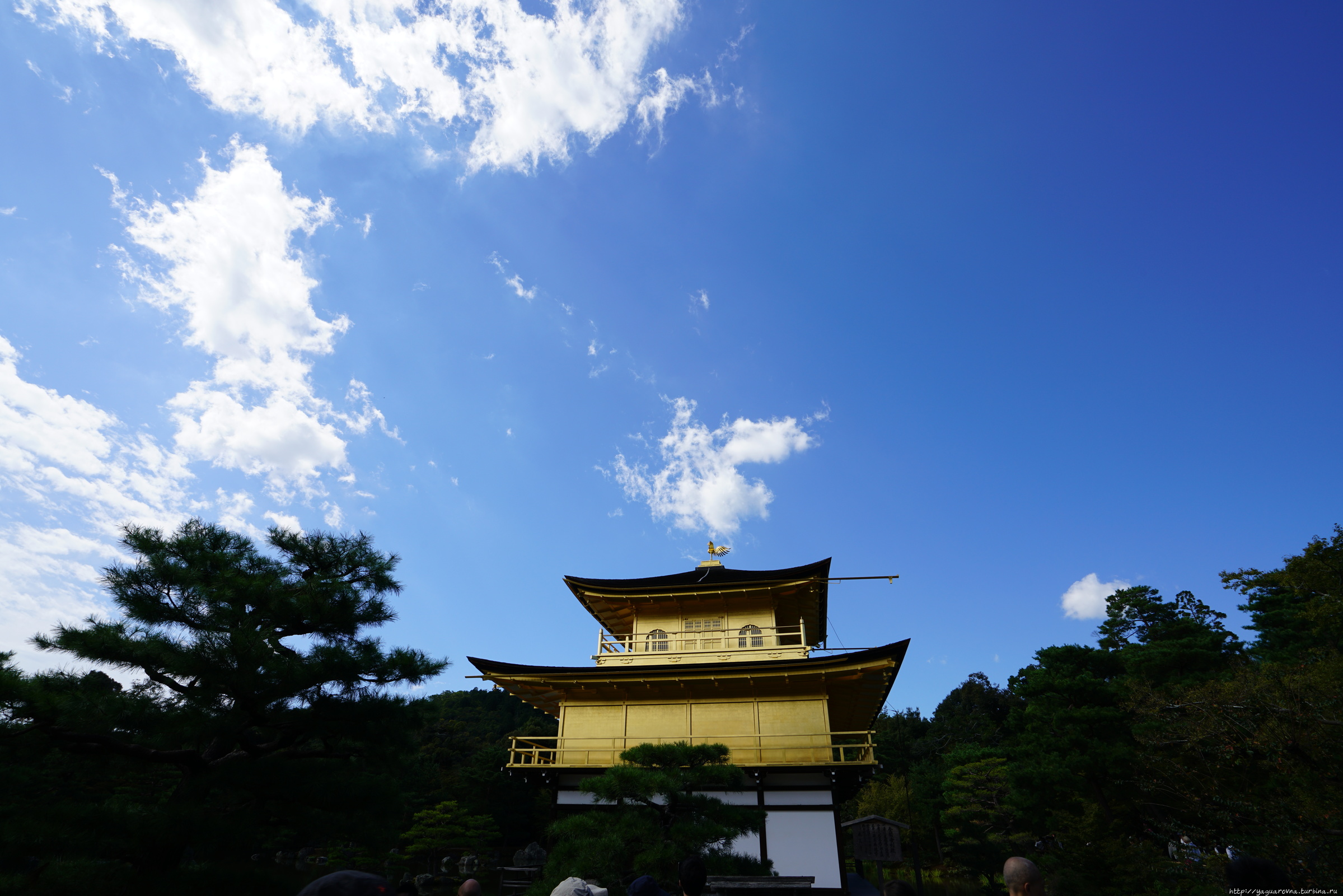 Кинкаку-дзи (Рокуон-дзи, Золотой павильон) Киото, Япония