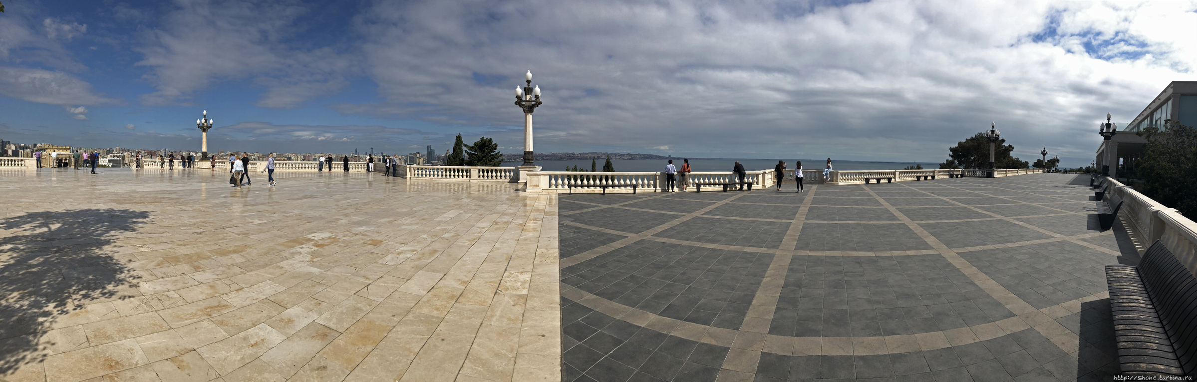 Панорама Баку Баку, Азербайджан