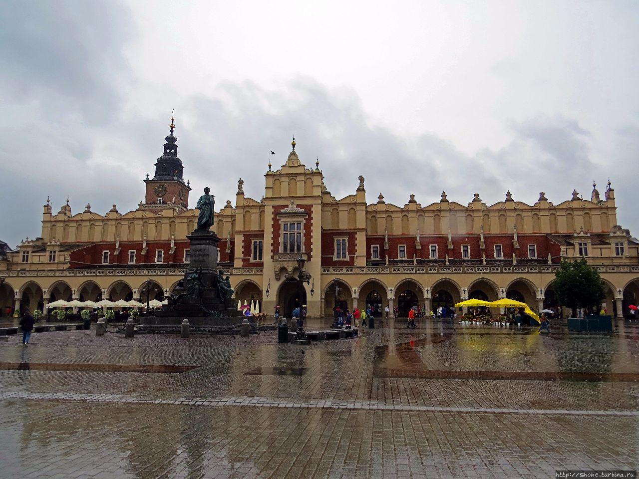 Главная Рыночная площадь Краков, Польша