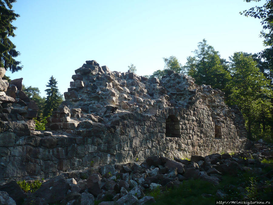 Руины старой крепости Ловииса, Финляндия