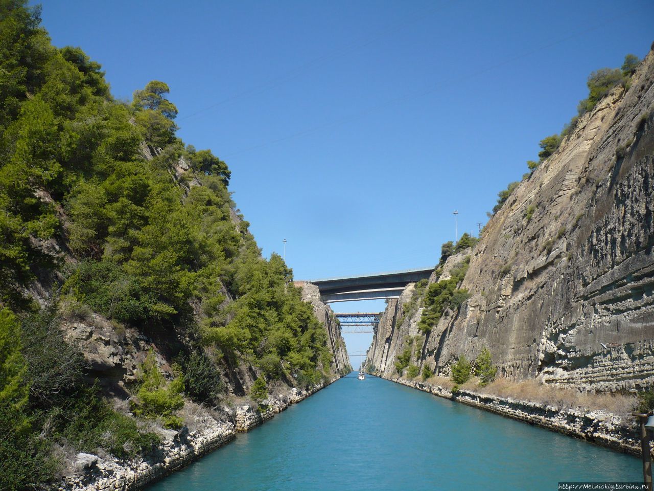 Коринфский канал Коринф, Греция