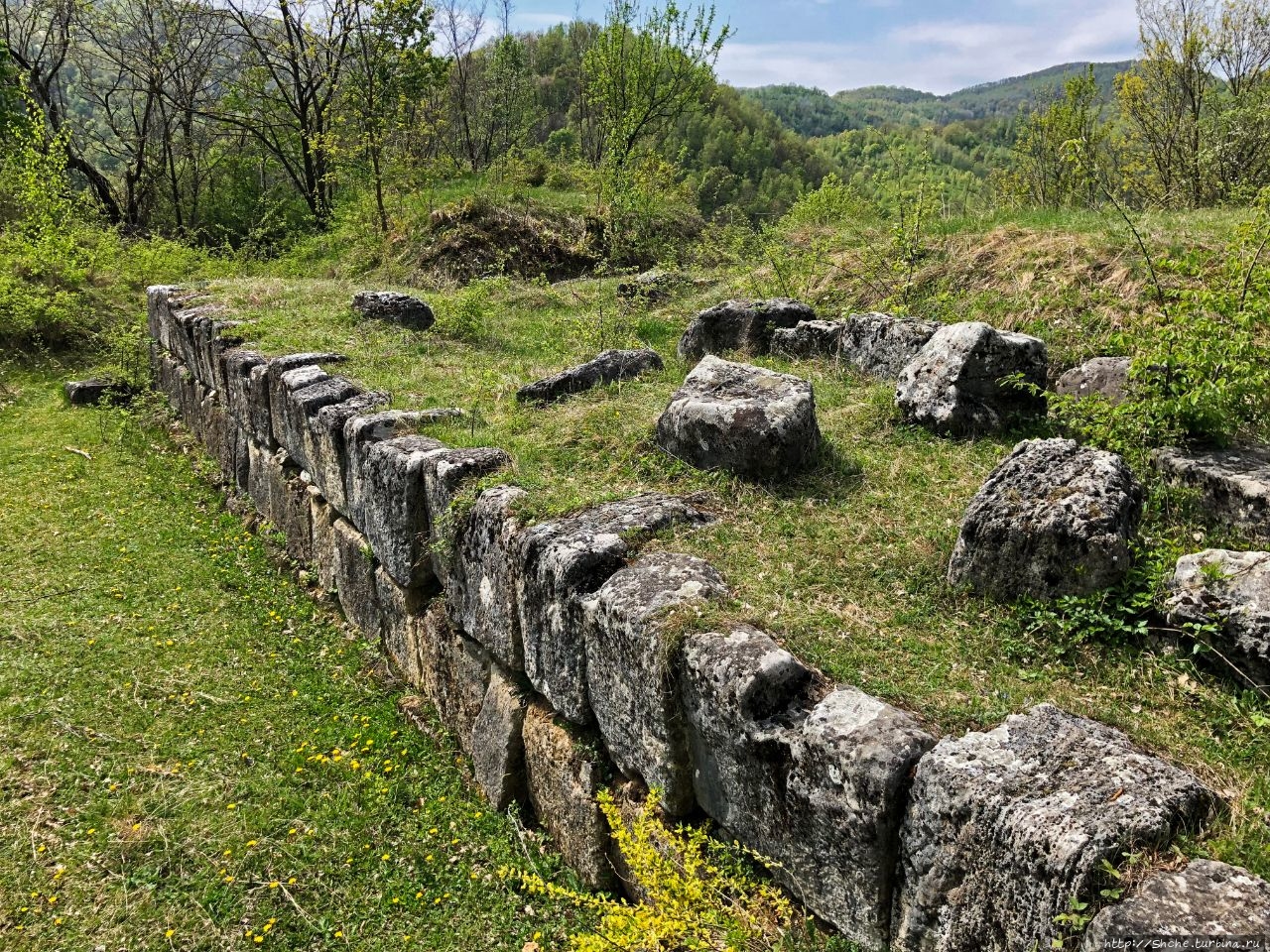 Крепости даков в горах Орэштие. Костешты (ЮНЕСКО 906-002)