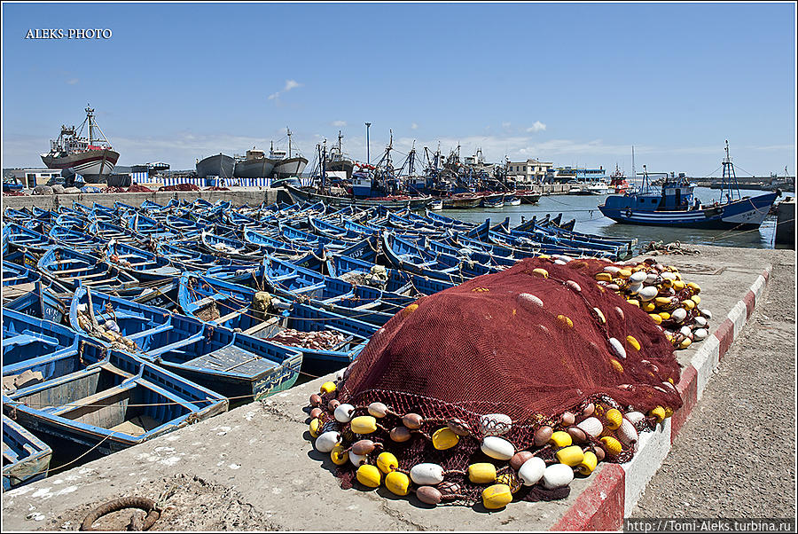 Починим сети и снова в море (Марокканский Вояж ч18) Эссуэйра, Марокко