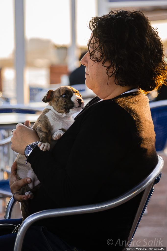 Средиземное на закате Ситжес, Испания