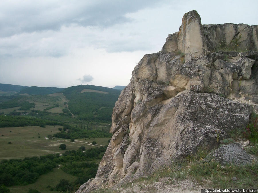 Прогулка к пещерному городу Бакла Скалистое, Россия