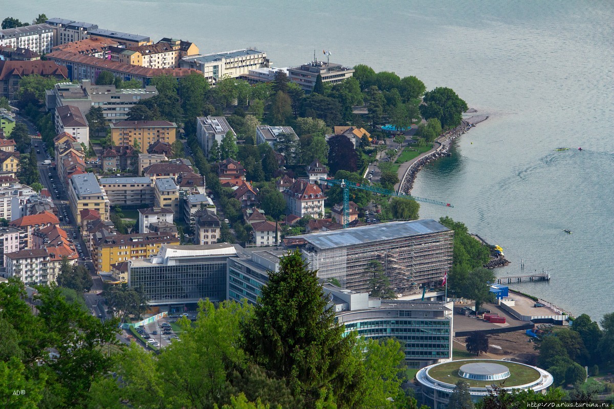 Женева — Веве, крупные планы Веве, Швейцария