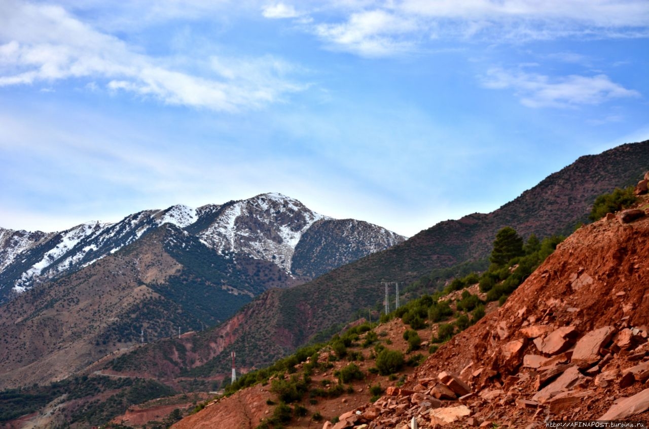 Горы Атласа Горный массив Высокий Атлас, Марокко