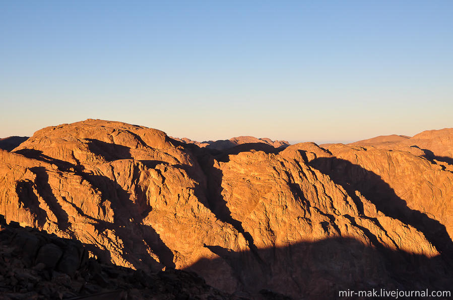 Рассвет на горе Моисея и загадочный постскриптум гора Синай (2285м), Египет