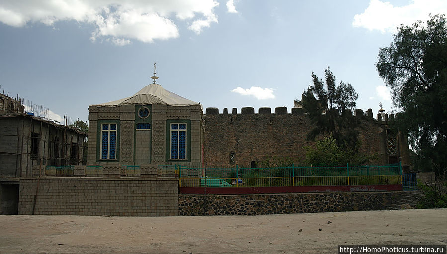 Часовня — хранилище Ковчега Аксум, Эфиопия