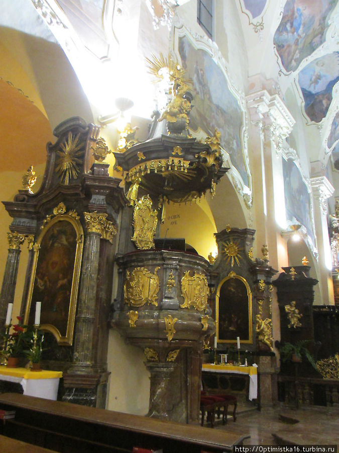 Костел Вознесения Девы Марии в Страговском Монастыре Прага, Чехия