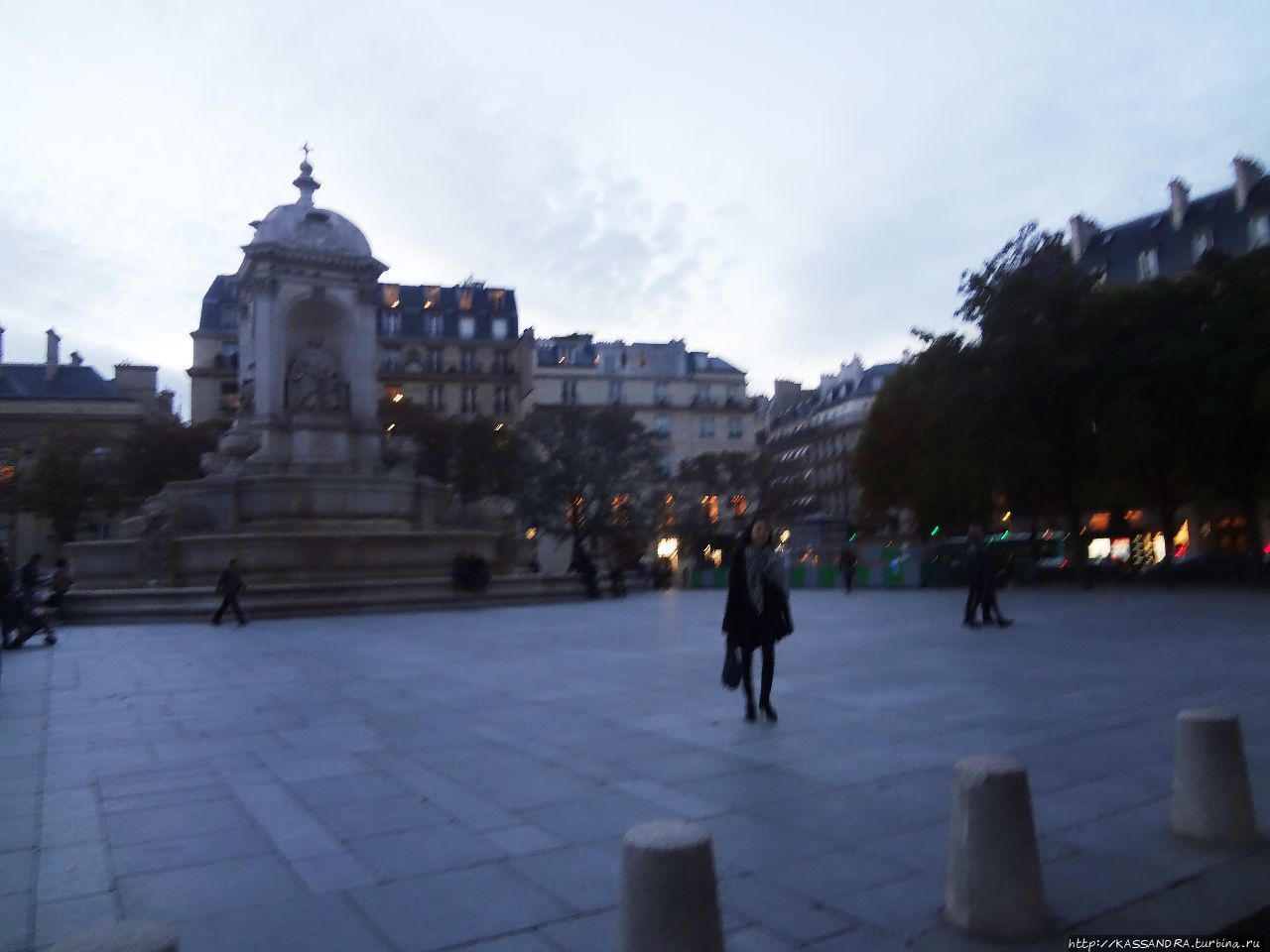 Площадь Сен-Сюльпис Париж, Франция