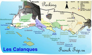 Подробная информация, как, куда и на чем доехать здесь — http://frenchtrip.ru/regions/provence/calanques-marseille-cassis/