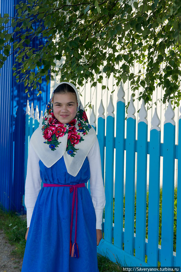 Девушка в сарафане Красновишерск, Россия