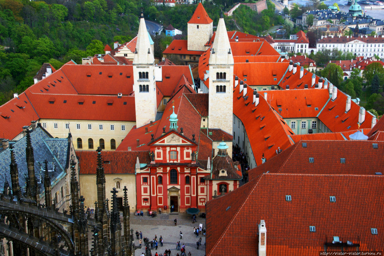 Базилика Святого Йиржи Пражского Града Прага, Чехия