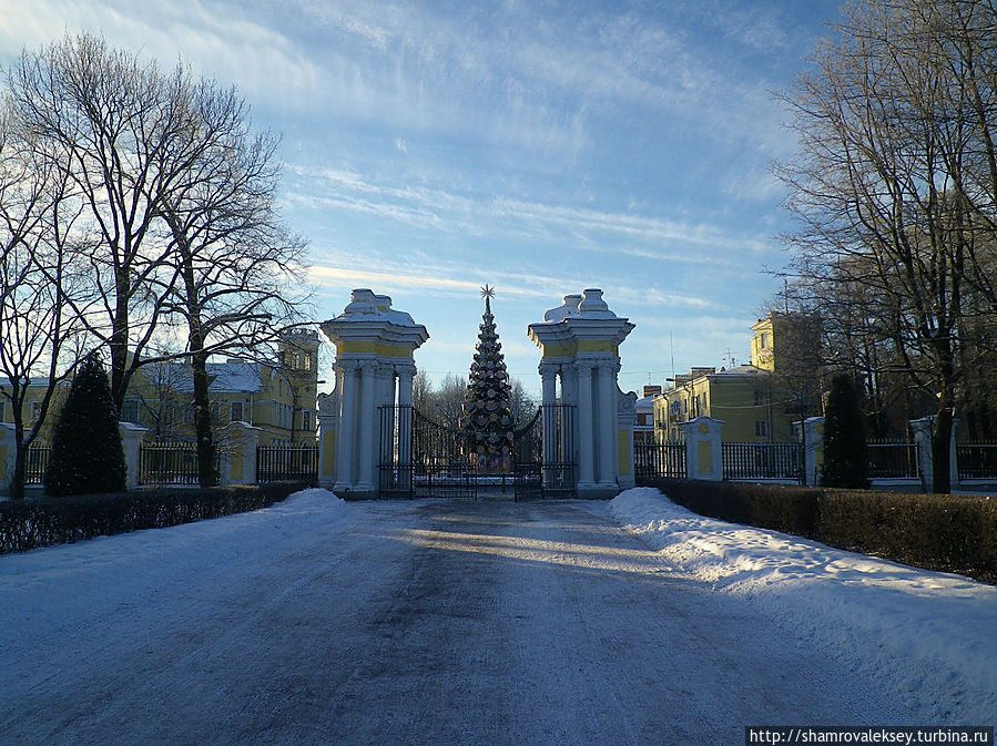 Уснувший Верхний сад Петергофа Петергоф, Россия