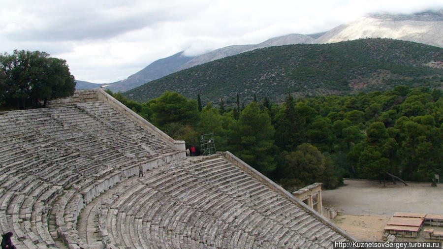 Святилище Асклепия и античный театр Эпидавра Лигурион, Греция