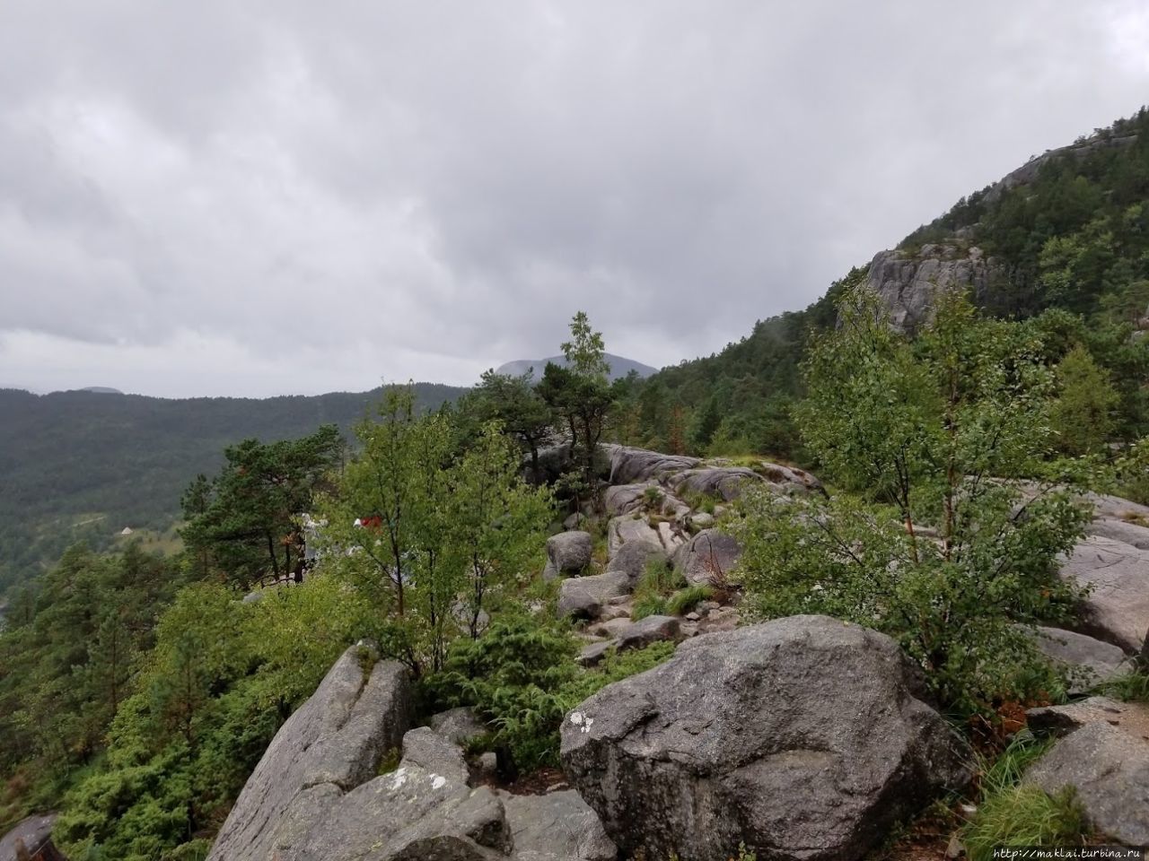 Прекестулен. Туманная кафедра Прекестулен (Кафедра проповедника), Норвегия