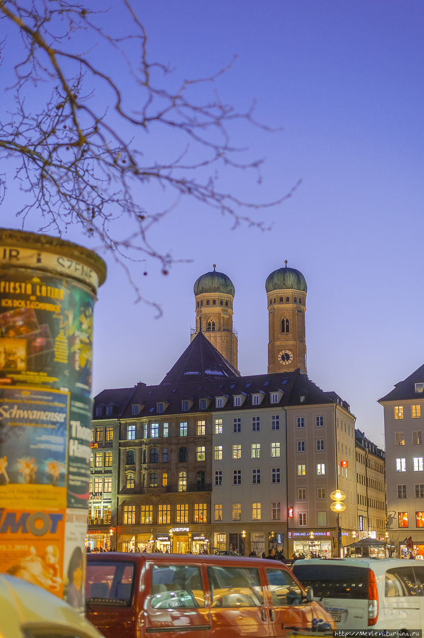 Вечерний Мюнхен Мюнхен, Германия