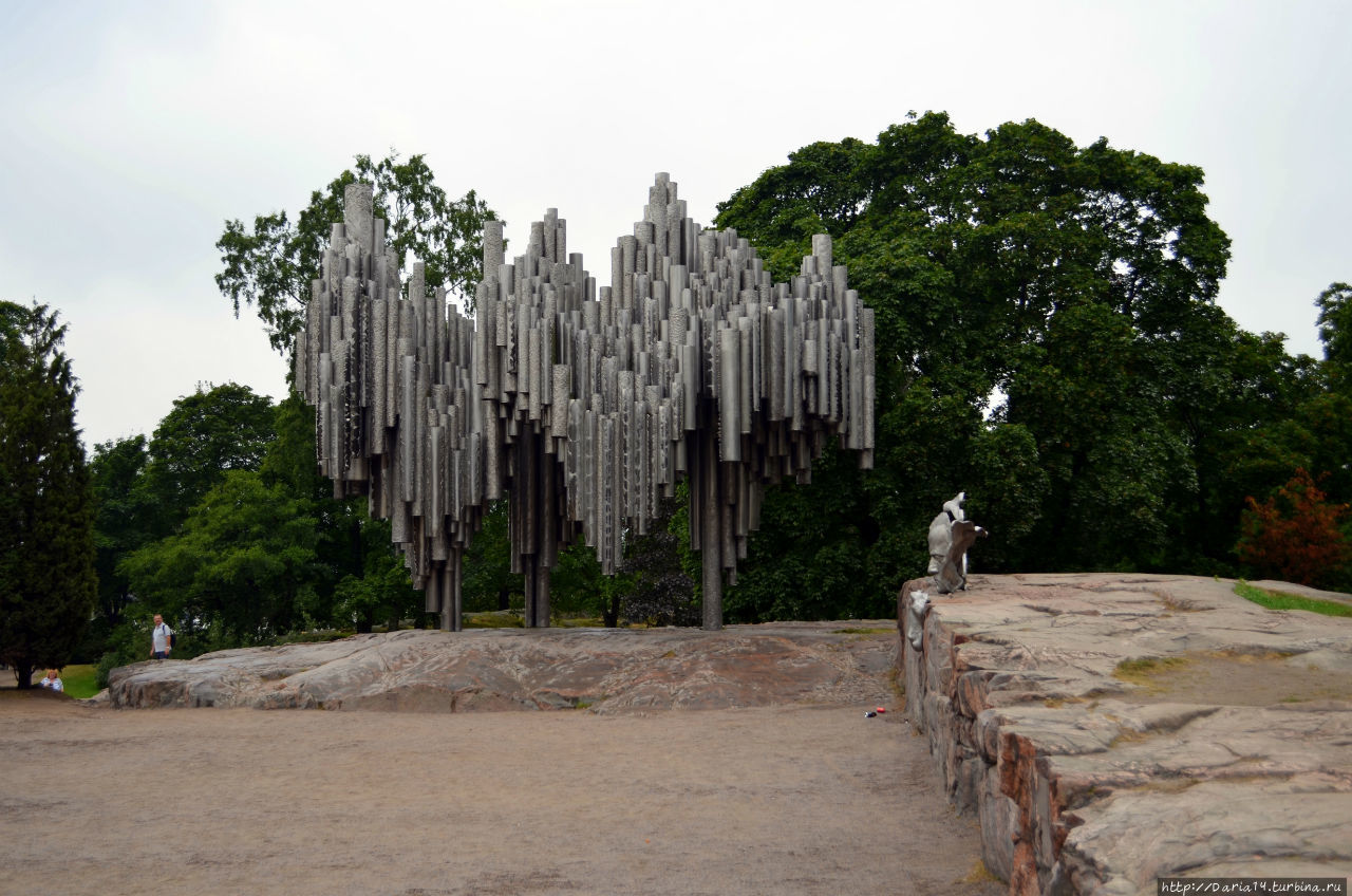 Памятник Сибелиусу Хельсинки, Финляндия