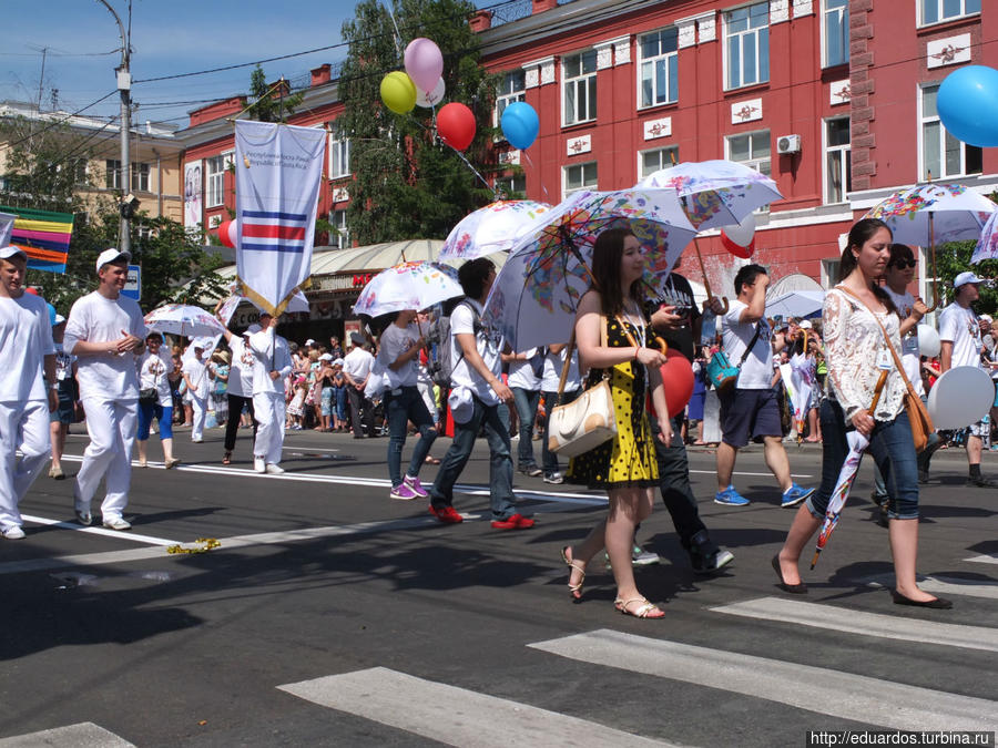 Дарю Вам тысячи улыбок!!! Красноярский карнавал, городу 386 Красноярск, Россия