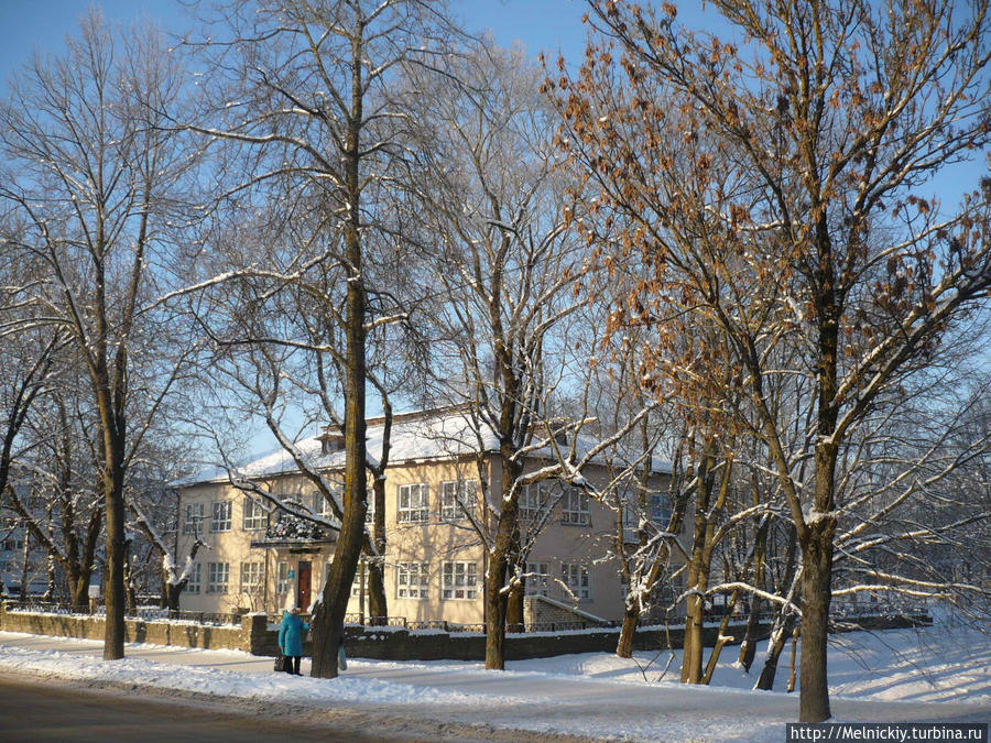 Прогулка по Нарве в зимний солнечный день Нарва, Эстония