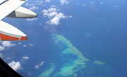 Летим над рифами Кораллового моря