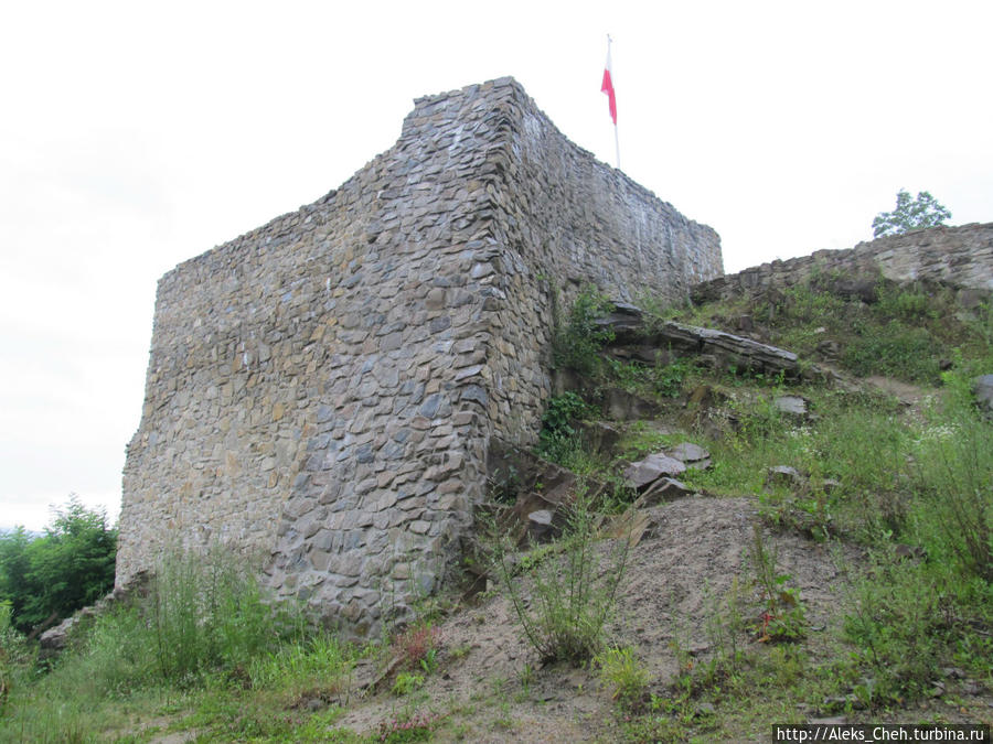 Руины крепости в Мушине Мушина, Польша