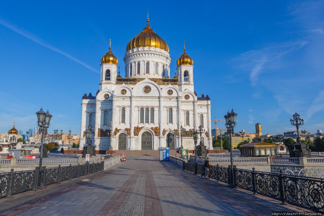 Прогулка по утренней Москве Москва, Россия