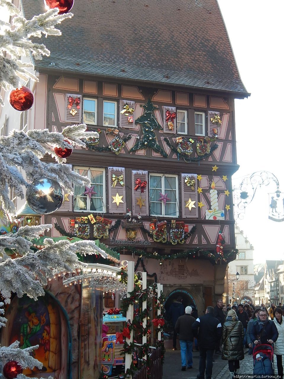 Рождественский Кольмар  и его легенды Кольмар, Франция