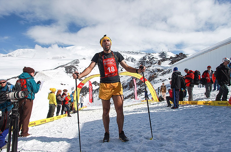 Марко Фачинелли — победитель ВК Эльбрус (гора 5642м), Россия