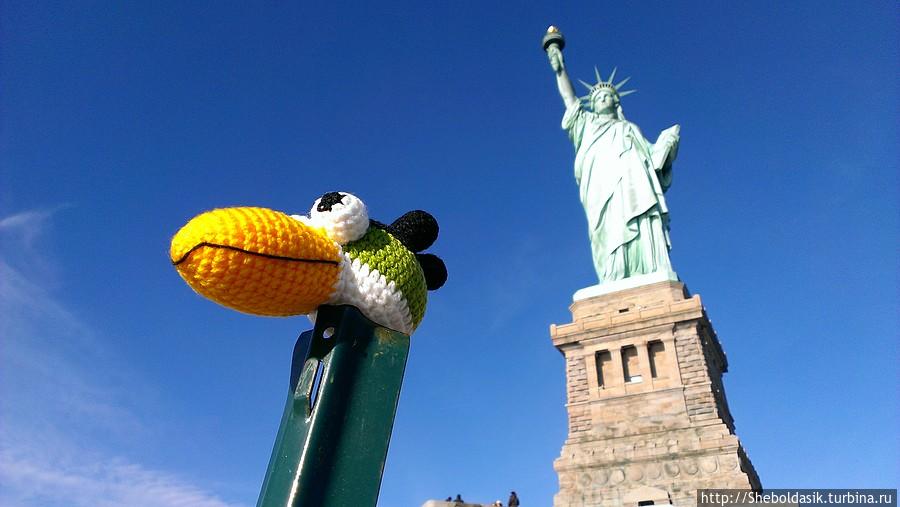 Статуя Свободы, осторов Элис и прогулка по Бруклину Нью-Йорк, CША