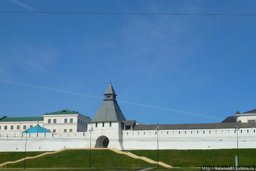 Кремль, где гармонично соседствуют две религии Казань, Россия