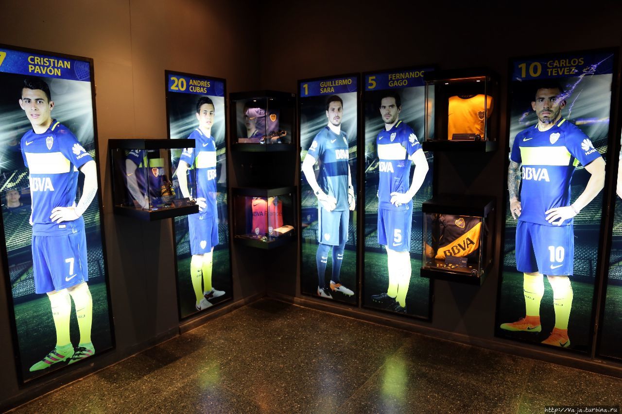 Музей футбольного клуба Бока Хуниорс Буэнос-Айрес, Аргентина