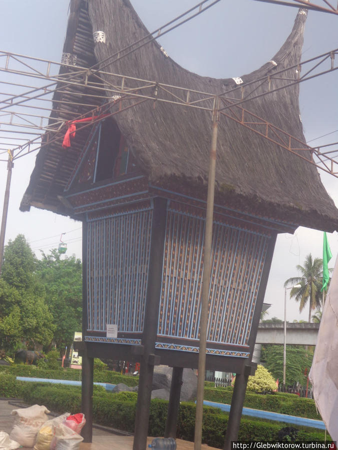 Дома батаков в музее 